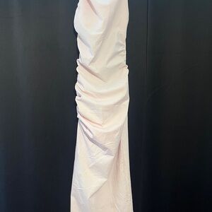 Zara Soft Pink Textured Fabric